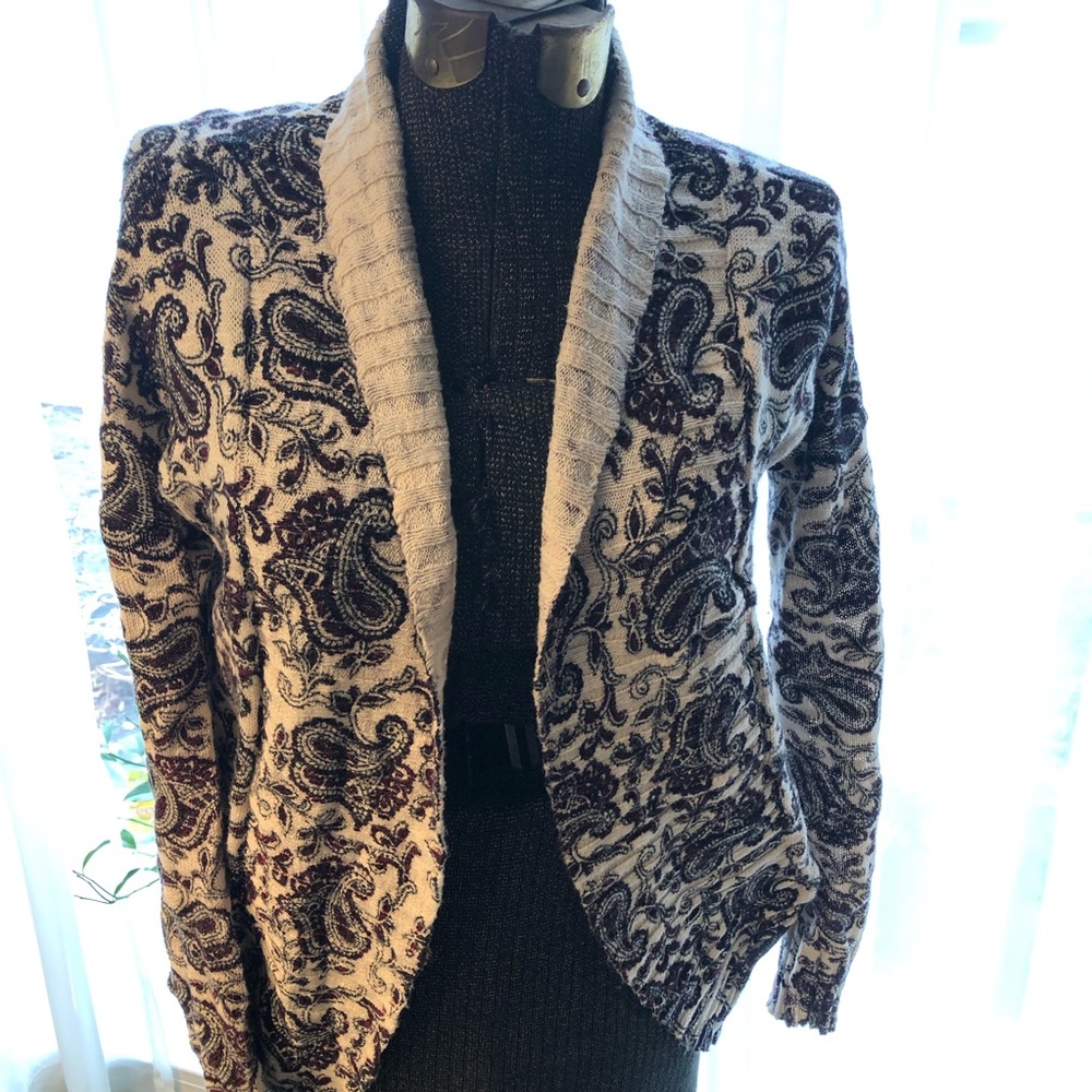 Element Paisley cardigan